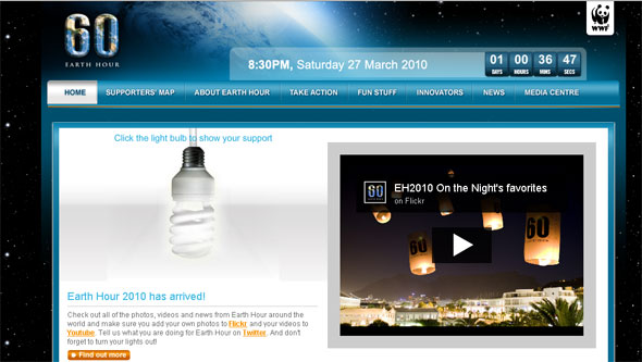 Earth Hour Official Website